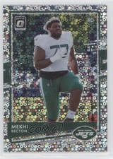 2020 Panini Donruss Optic Rookies Silver Circles Prizm 28/125 Mekhi Becton 7bt