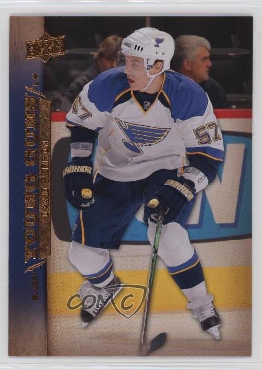 2007-08 Upper Deck Young Guns David Perron #496 Rookie RC n1u