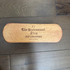 Professional Atco 100 Horsehair Shoe Brush Made in Israel.