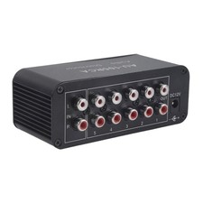5CH Audio Distributor Stereo Audio Mixer 1 Input 5 Output Splitter for 7311