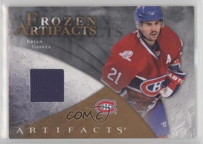 2010-11 Upper Deck Artifacts Retail Frozen Jersey Brian Gionta #FAR-BG 15ok