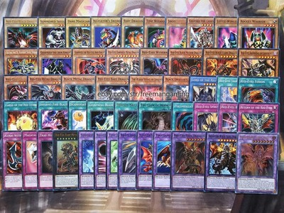 YuGiOh Competitive Joey Wheeler Red-Eyes Deck 50 Card Black Dragon Baby +  Bonus | eBay