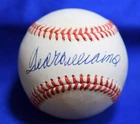 Ted Williams JSA LOA Autograph Official American League OAL Signed Baseball
