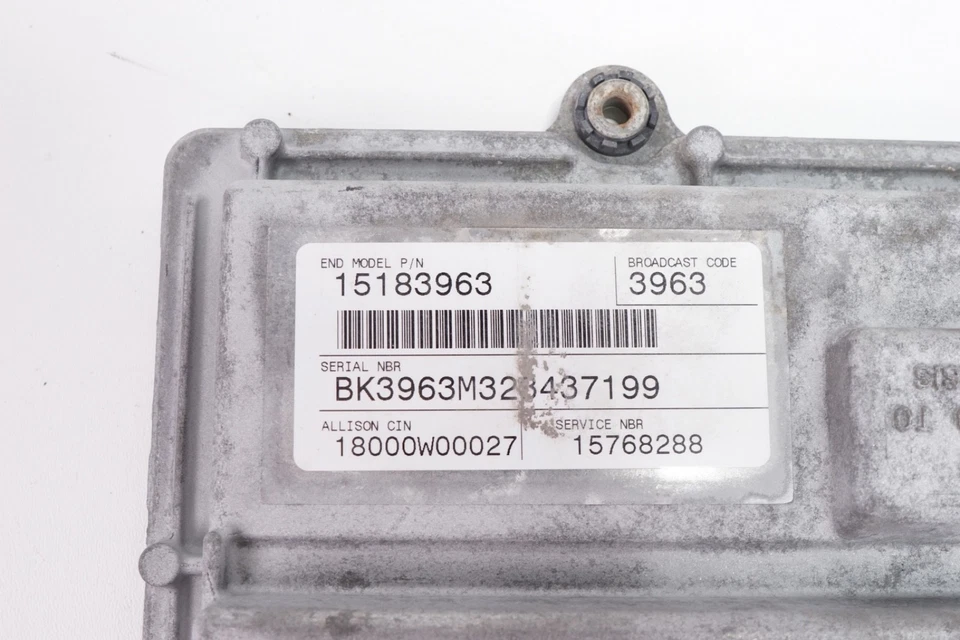 Módulo de control de transmisión GMC SIERRA SILVERADO diésel TCM OEM 2001-2005 Foto 2 de 4