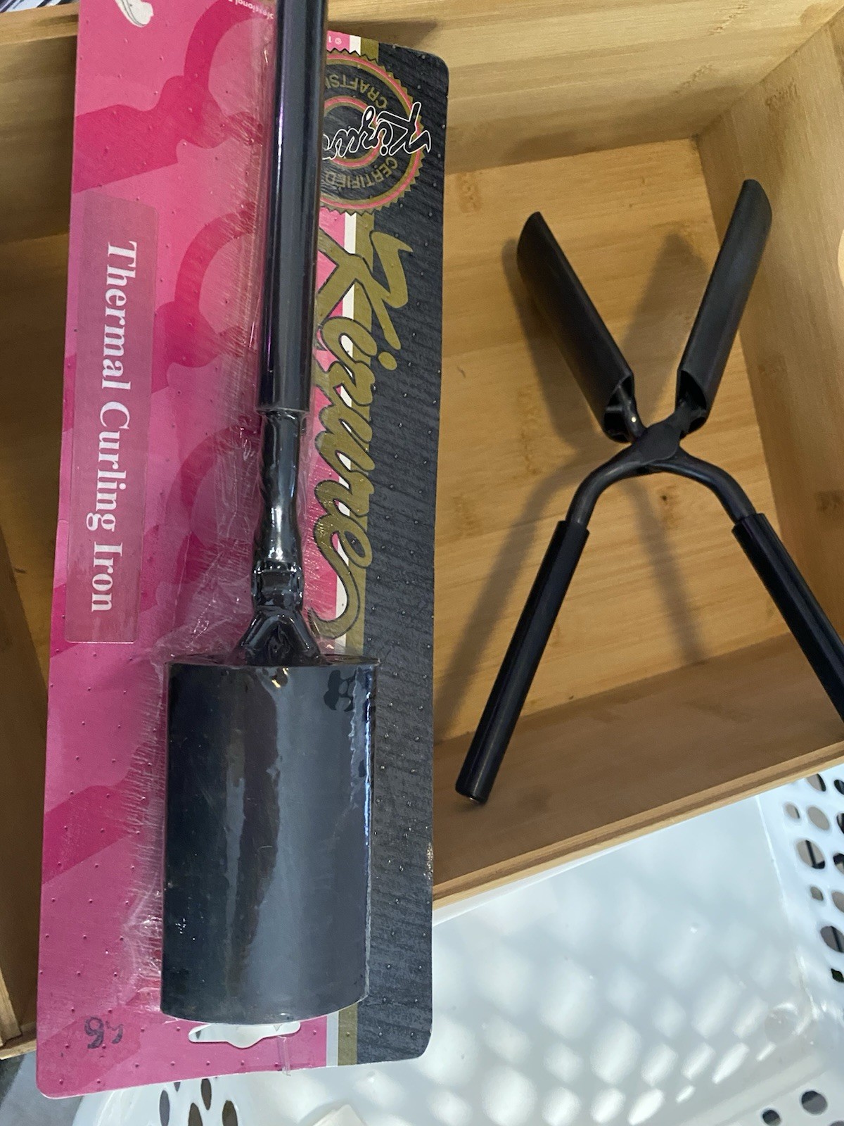 Vintage Kizure Professional Thermal Flat Iron 1993 66 - New in Package