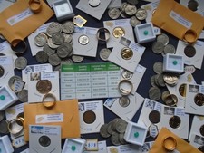 Estate lot Sale US Coins  SILVER GOLD, COINS, EMERALDS- 10 PC. LOTS-INVEST NOW