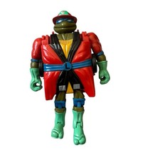 1993-Ninja Turtles TMNT Road Ready Mutations Leo Firetruck Playmates Figure