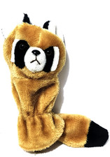 Raccoon Hand Puppet - Dunlop - 12" Long Sleeve with 6" Tail - Made in Korea