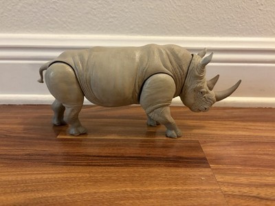 Jumanji Charging Rhinoceros With Realistic Sounds And Motions- See Video