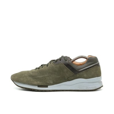 New Balance Herren 2016 Sportschuhe Grü Wildleder Niedrig Top Sneaker EU 45.5