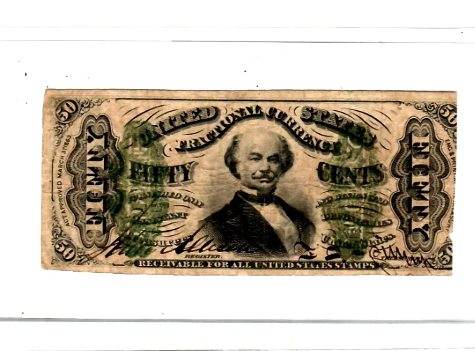 50 CENT (RED REVERSE) "GENERAL SPINNER" ALLISON (RED REVERSE) 50 CENT (ALLISON) - Image 2 of 2