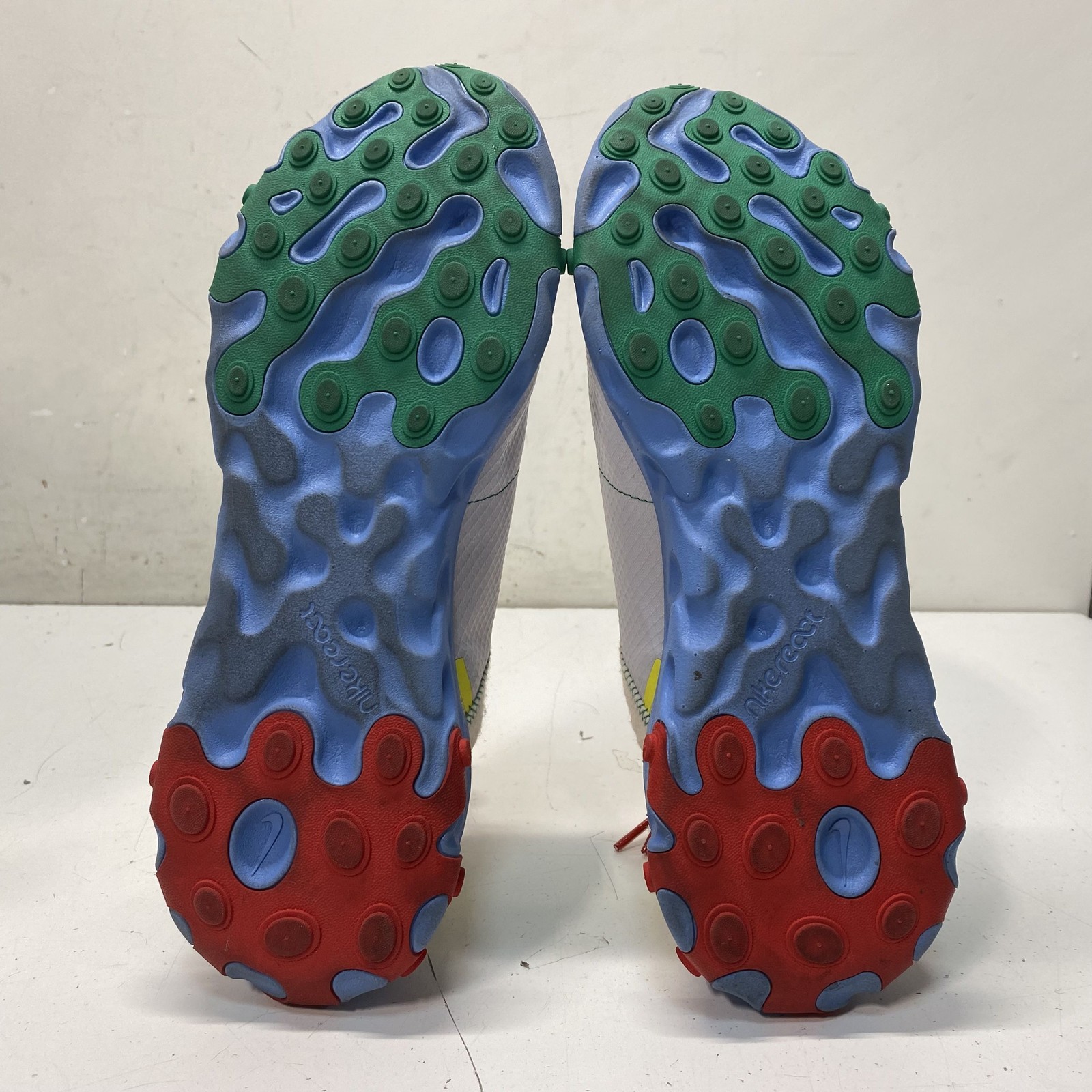 Nike React Element Multicolor Lace-Up Sneakers Me… - image 7