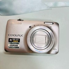 Nikon COOLPIX S6300 Digital Camera 16.0MP 10x Optical Zoom Gold Built-in Flash