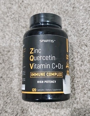 Quercetin 500mg with C D3 Bromelain Immune Support High Potency Quercetin ZQV...