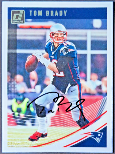 Tom Brady Autograph Card Auto COA