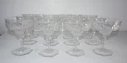 VTG Lot of 12 McKee Rock Crystal Champagne Glasses 4 5/8 In 6oz Tall Sundae