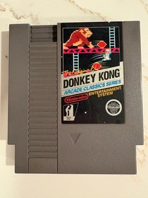 Donkey Kong Nintendo NES CIB - No TM - Early 1987 - Hangtab
