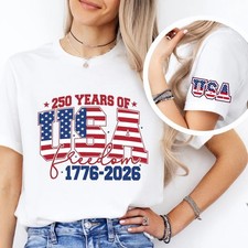 USA 250 Years Shirt, Freedom 1776-2026 shirt, Patriotic America 250th Anniversar