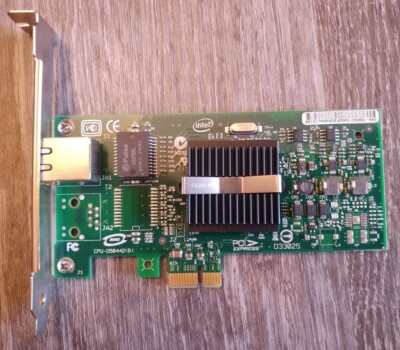 Intel PRO/1000 Pt Server Adapter PCI Express Ethernet Card (EXP19400PT)