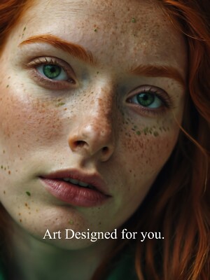 Digital Image Picture Photo Wallpaper Background Freckle Face Red Head Girl
