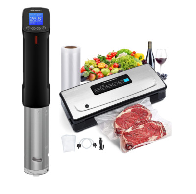 Sous Vide Stick Vakuum Garer Slow Cooker Schongarer Vakuumierer Vakuumiergerät