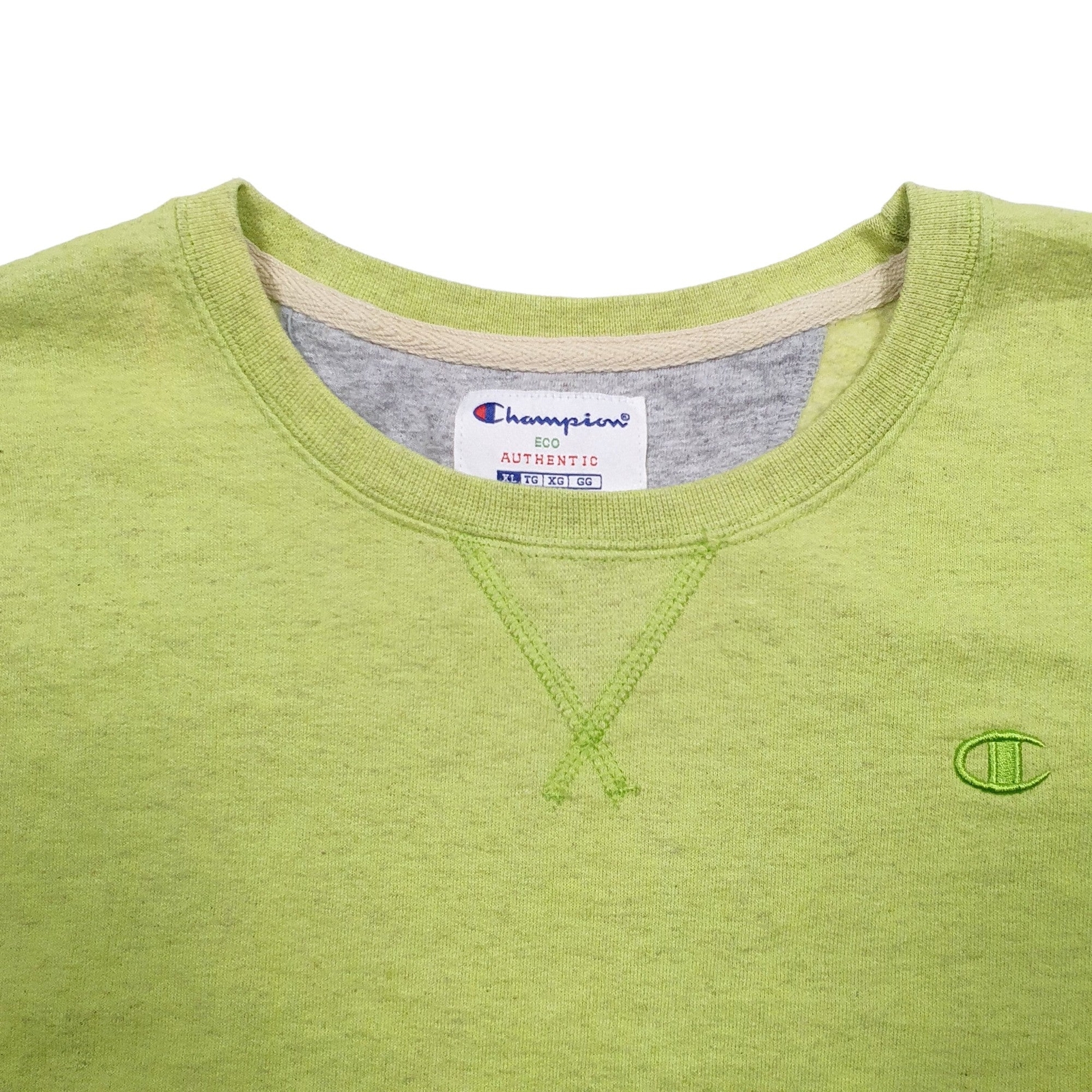 CHAMPION Crewneck Cotton Jumper Sweatshirt Womens L image 2