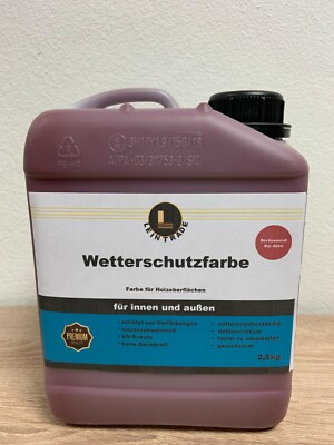 Wetterschutzfarbe Holzschutzfarbe Holzlack Außenfarbe riesige RAL Farbauswahl