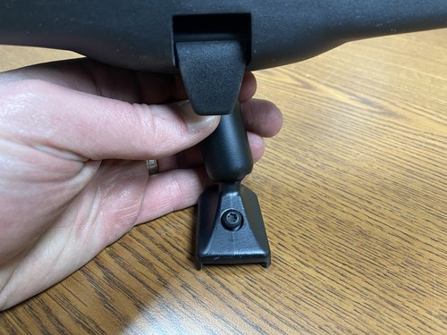 2023-2025 CHEVROLET SILVERADO 1500 INTERIOR MANUAL REAR VIEW MIRROR BLACK 049094 - Picture 4 of 7