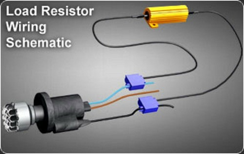 Sylvania LED Load Equalizer Resistor 1156 Stop Brake Parking No Hyper Flash Stop - 第 9/12 張圖片