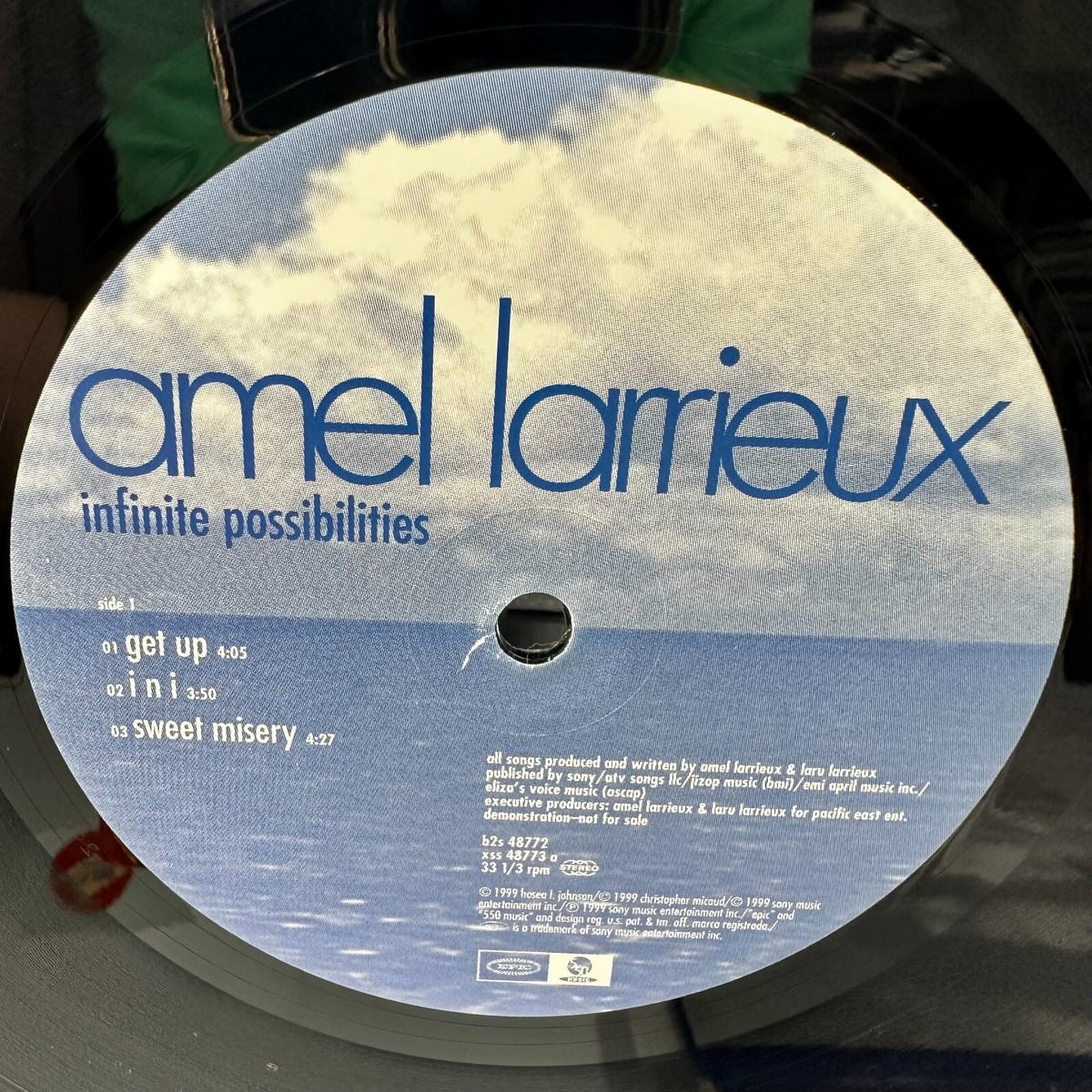 激レア廃盤！amel larrieux infinite poss〜2LP From Japan Amel Larrieux / Infinite Possibilities 1999 US