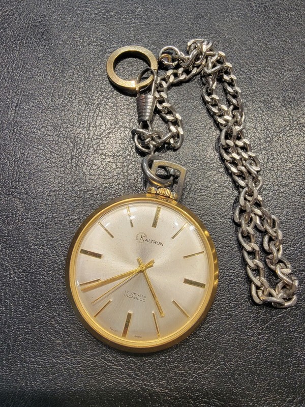 Kaltron 17 Jewel Pocket Watch