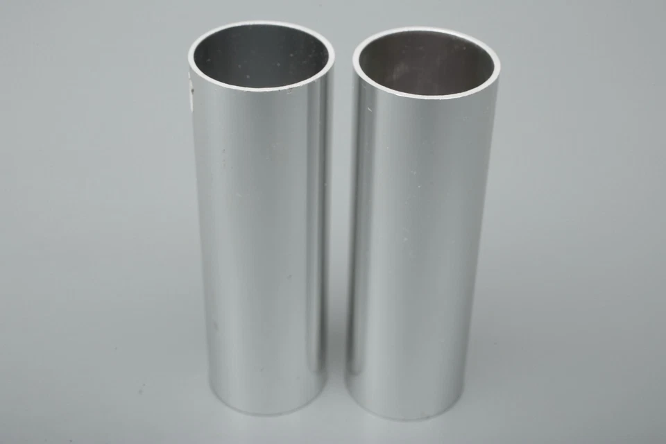 Lumedyne / Quantum Q+X flash - model #080 chrome metal snoots (lot of 2) ++ NICE - Image 3 of 4