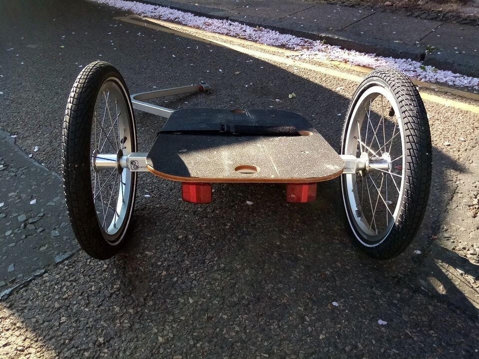 Carry Freedom YFrame Bicycle Trailer turns any bicycle into a cargo