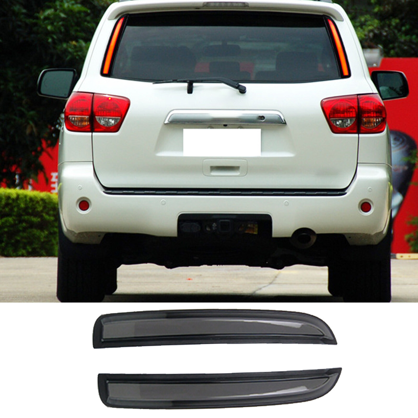 Smoked LED Trunk Tail Lights for 2007-2021 Toyota Sequoia