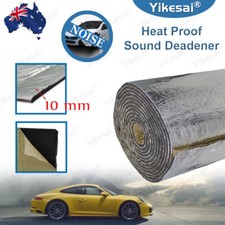 22sqft 2m² Sound Deadener Adhesive Heat Shield Insulation Deadening Mat 10mm NEW