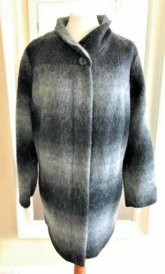 Jacke Damenjacke Wolljacke Übergangsjacke Schurwolle Alpaka 48 50