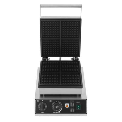 Waffeleisen Belgische Waffelautomat Brüsseler Waffel Waffelmaker 4 Waffeln 1750W - Bild 13 von 18