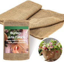 Burlap Fabric Roll - Garden Burlap Fabric Roll 40" X 13 Feet Natural Burlap Mate