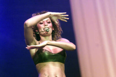 Mel B live onstage during Pepsi Pop 2000 in The Gelredome in Arnhem Old Photo 2