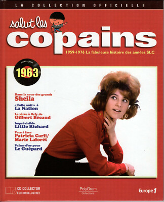 a, rare à trouver LIVRE CD SALUT LES COPAINS SHEILA AVRIL JUIN