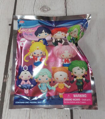 Sailor Moon Series 6 Anime 3D Figural Mystery Bag Backpack Keychain Clip 