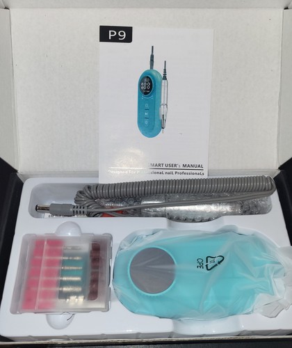 🔥P9 Portable Battery Charging Nail Polisher 35000 Speed Motor Drill - Blue🔥 - Picture 2 of 2