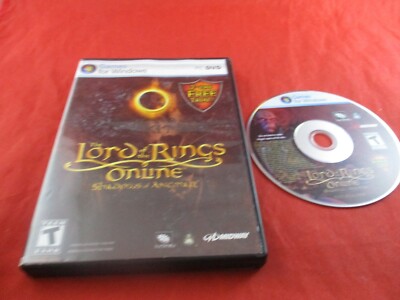Lord of the Rings Online: Shadows of Angmar (PC, 2007) 7-Day Trial CD ROM w/Case