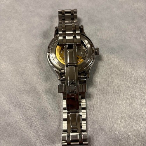 Orologio SEIKO Presage automatico uomo quadrante nero tondo SARY145 usato dal Giappone - Foto 3 di 5