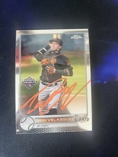 2022 Topps Pro Debut Chrome - #PDC-30 Diego Velasquez Auto Signed IP GTP Giants