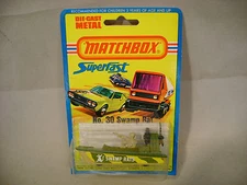 1976 MATCHBOX LESNEY SUPERFAST #30 SWAMP RAT NEW ON CARD
