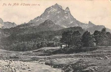 Ossau France Mountains Scenic Antique Postcard J46733