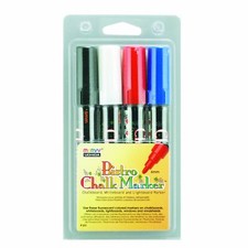 Marvy Bistro Water-based Chalk Markers UCH4804C Assorted