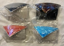 Totally 80s Vintage Lot of 4 1980s Goody Plastic Hair Combs - Unused Old Stock