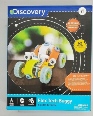 Discovery Flex Tech Buggy Flexible 3D 62 Piece Puzzle for ages 6+ NEW
